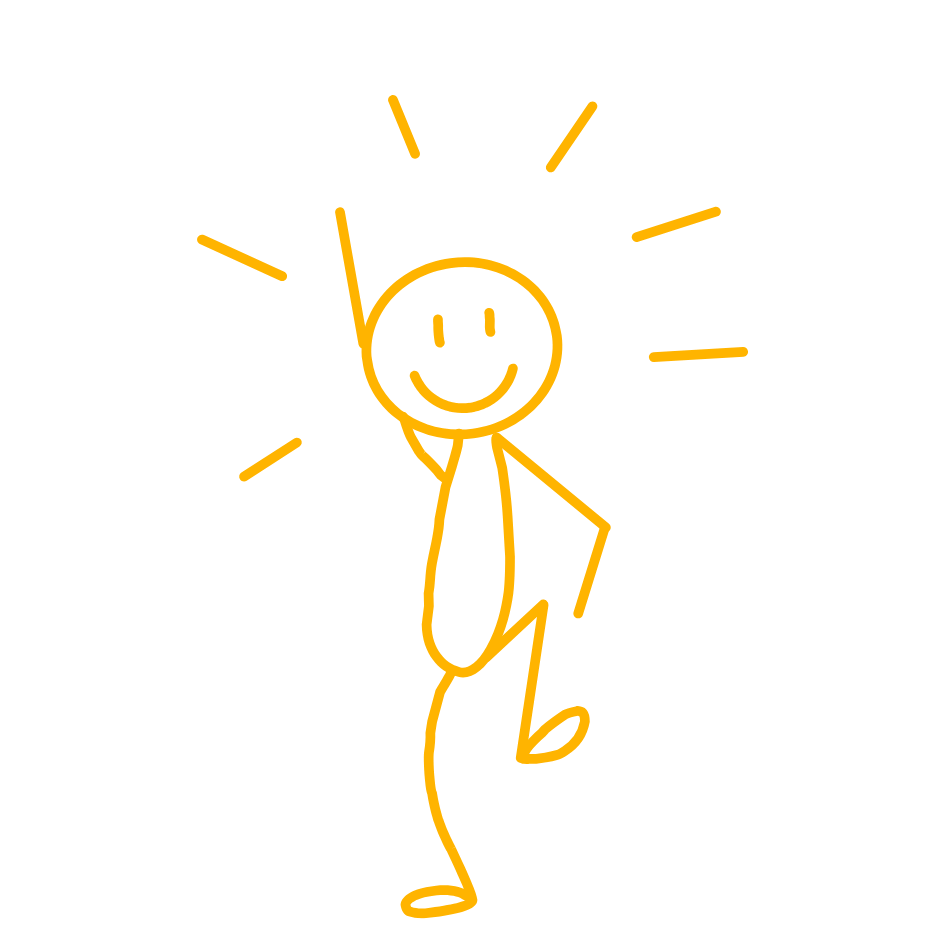 Icône jaune du profil Influent DISC, symbole de communication, d’enthousiasme et d’énergie sociale.