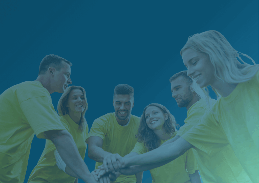 Arrière-plan représentant la collaboration et les couleurs comportementales méthode DISC 4Colors – Flow Humans