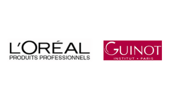 Logos de L’Oréal Produits Professionnels et Guinot, utilisateurs de la méthode DISC 4Colors