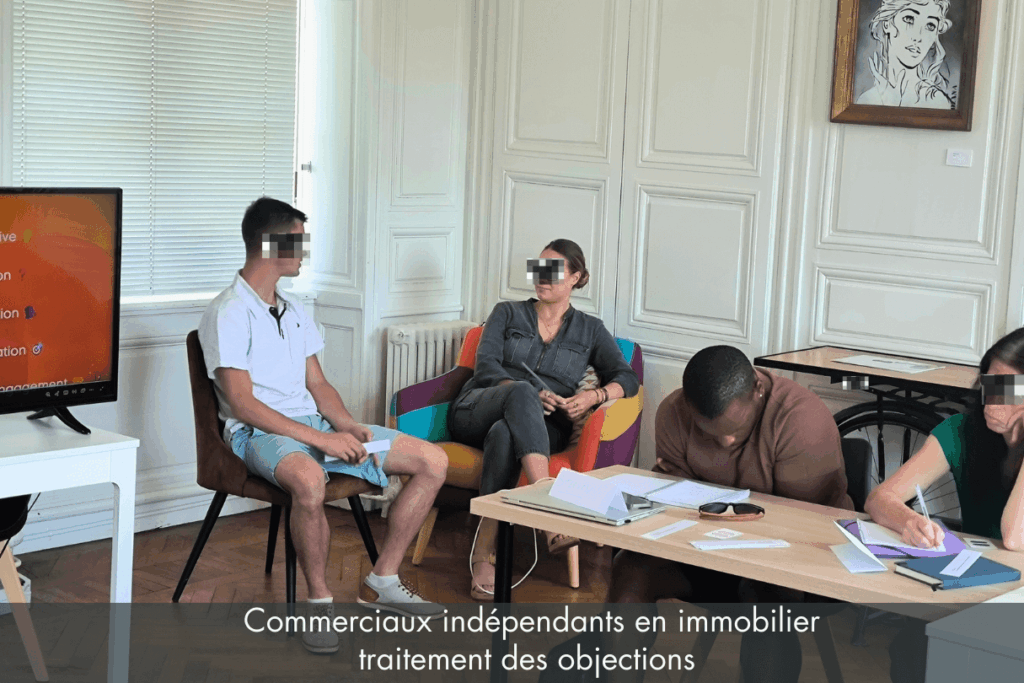 Jeu de rôle pratique sur les objections – agents immobiliers indépendants