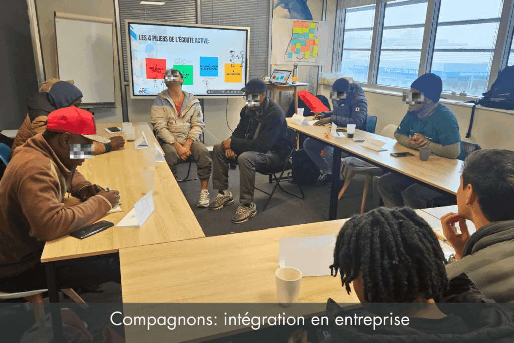 Atelier d’intégration pour compagnons animé par FlowHumans.