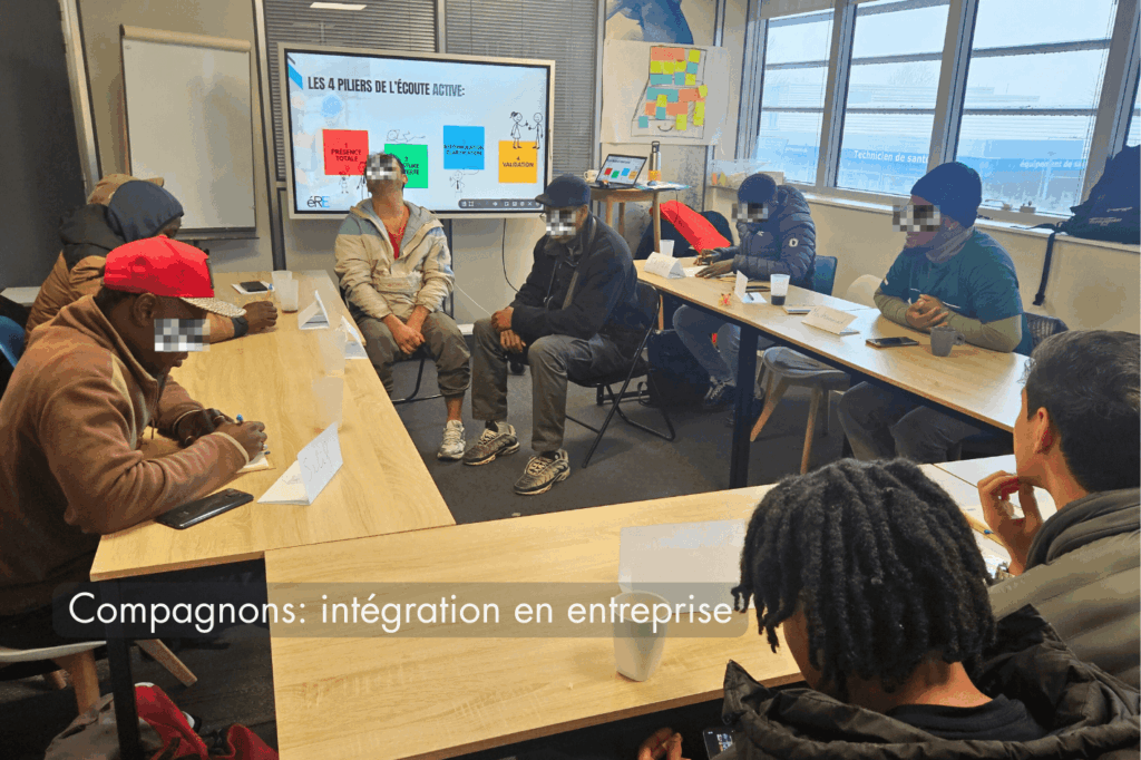 Atelier d’intégration pour compagnons animé par FlowHumans.