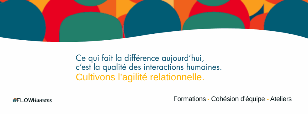 Logo Flow Humans – formation, Team building et coaching, profil comportemental DISC- test